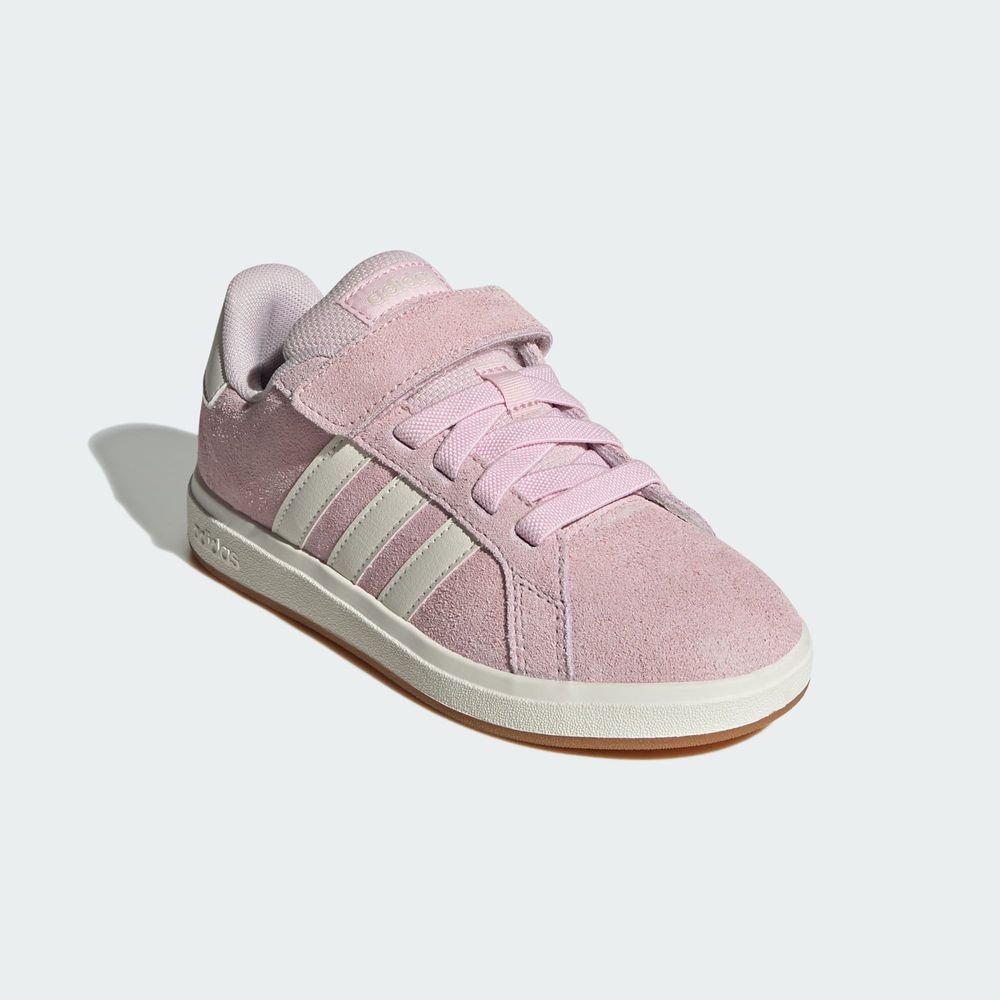Adidas Sportswear Chaussure Grand Court 00S Enfants - Clear Pink / Off White / Gum