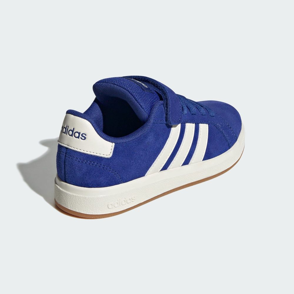 Adidas Sportswear Chaussure Grand Court 00S Enfants - Semi Lucid Blue / Off White / Gum