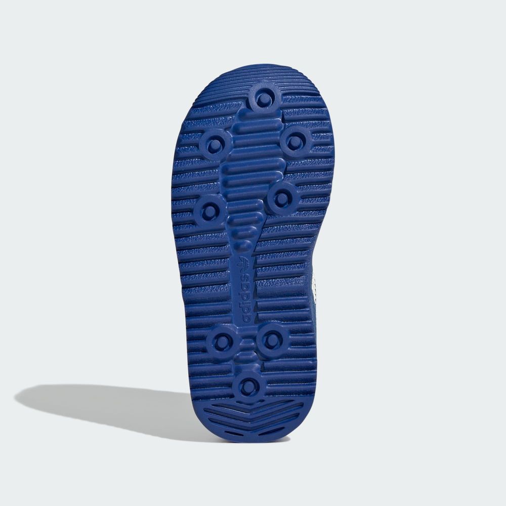 Adidas Originals Chaussure Lacets Élastiques Sl 72 RS Enfants - Blue / Core White / Better Scarlet