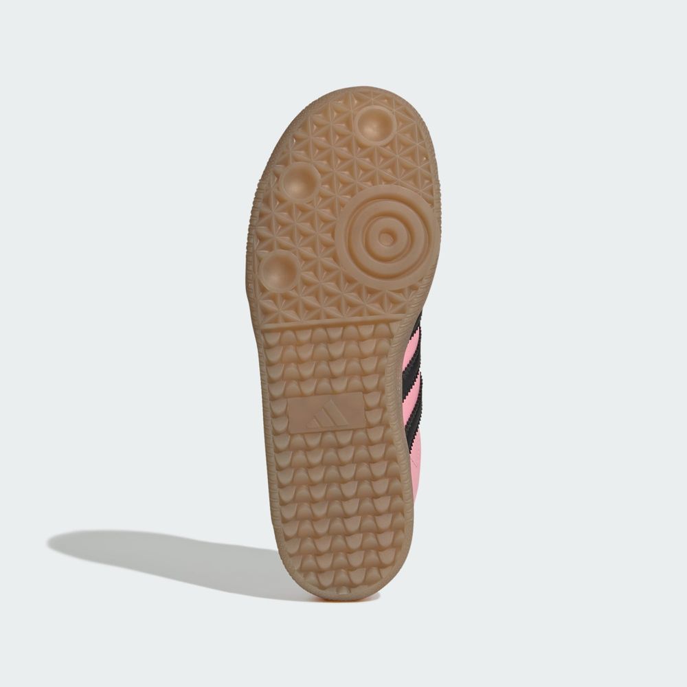 Adidas Performance Chaussure Samba Messi Enfants - Light Pink / Core Black / Gum