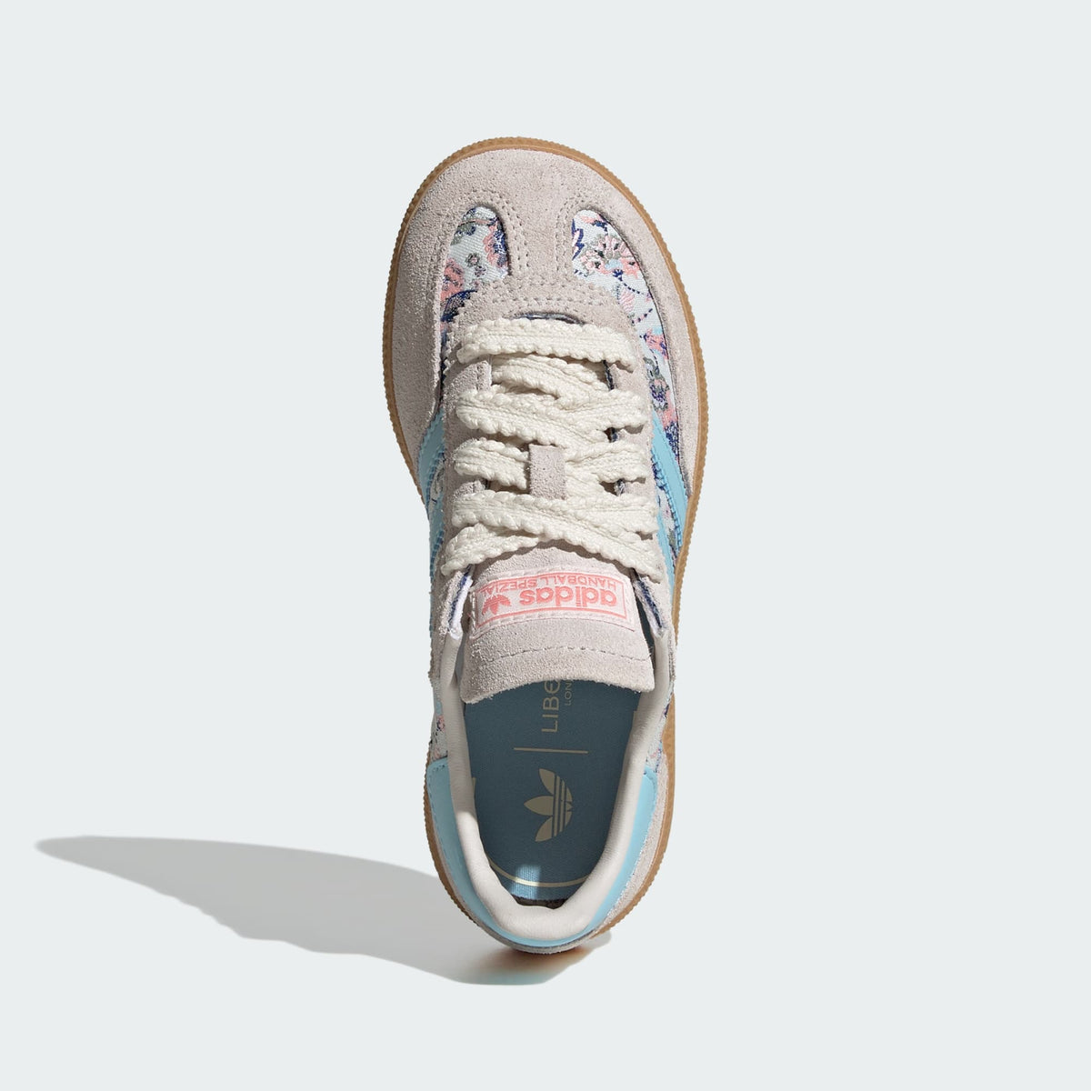 Chaussure Handball Spezial - Off White / Icey Blue / Gum
