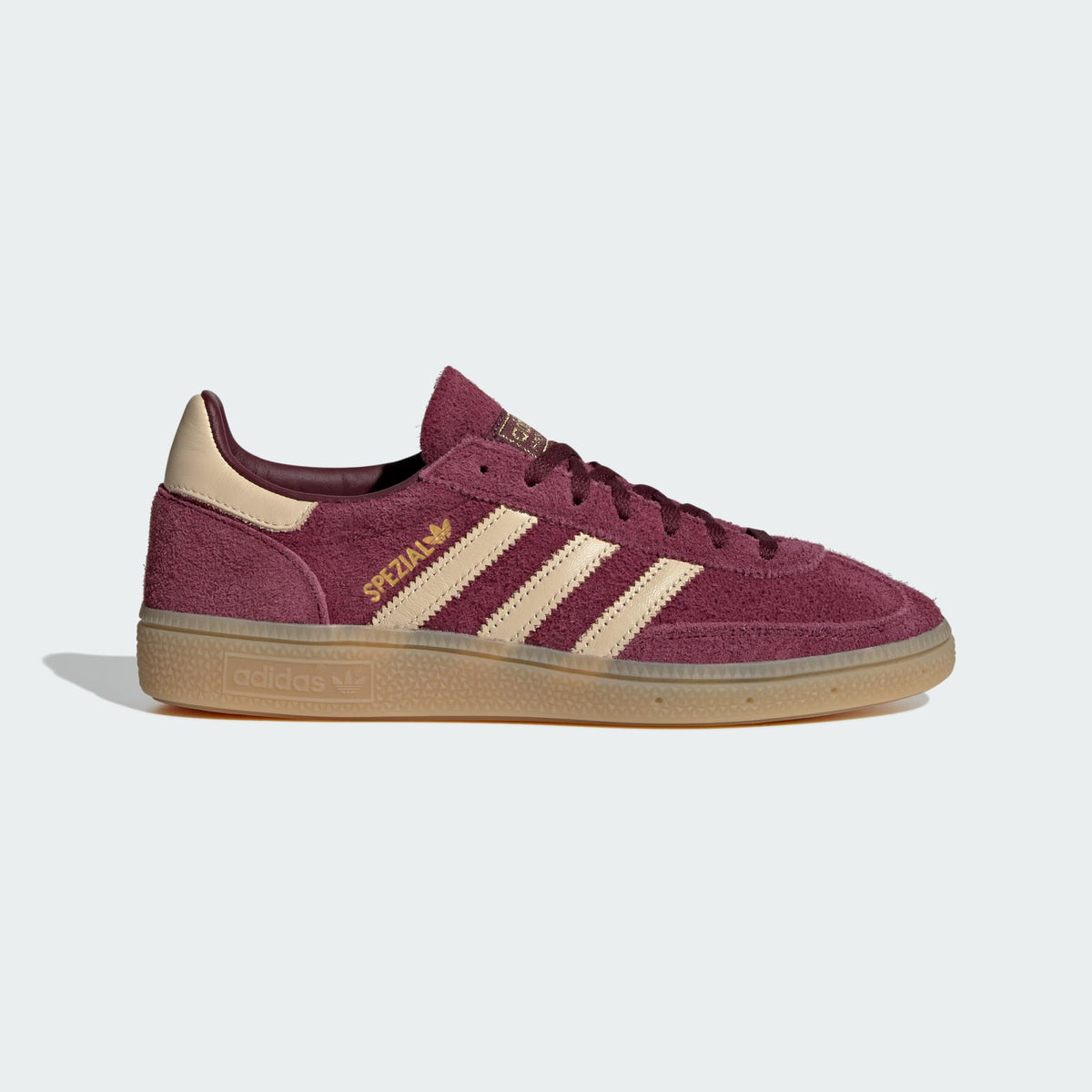 Chaussure Handball Spezial - Maroon / Warm Vanilla / Gold Metallic