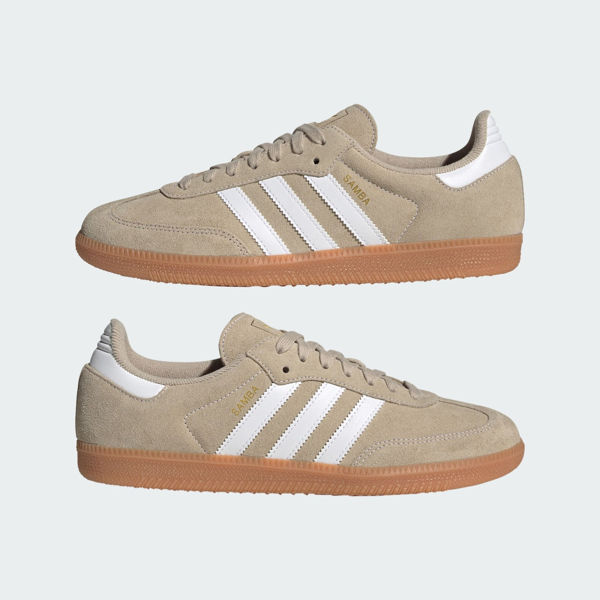 Chaussure Samba OG - Khaki Three / Cloud White / Gum